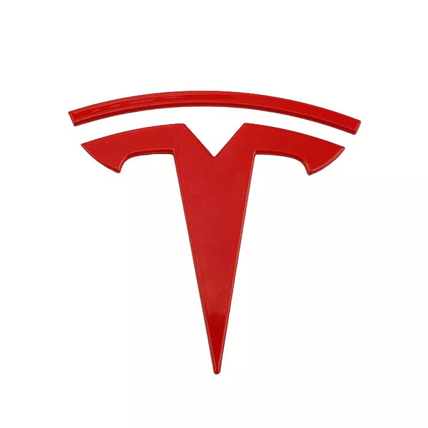 Tesla selvklebende T-logodeksler