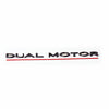 Baklucka DUAL MOTOR -etikett