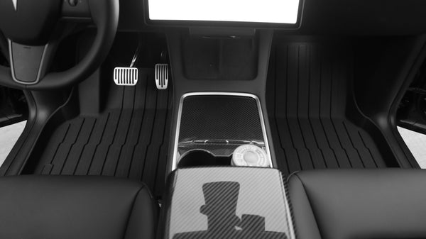Tesla Model Y – vloermatten met opstaande rand – productafbeelding 4