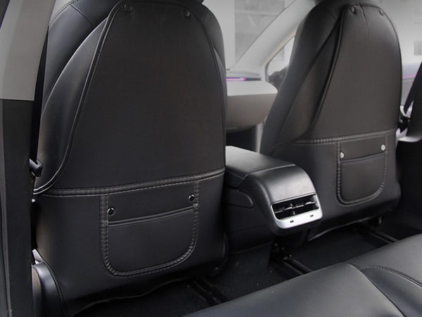 Tesla Model 3/Y – rugleuningbeschermers voor de voorstoelen – productafbeelding 2
