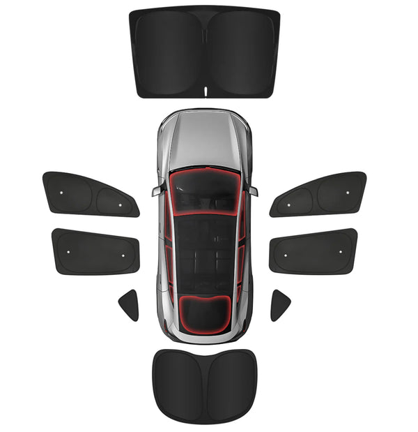 Tesla Model Y Zonneschermenset