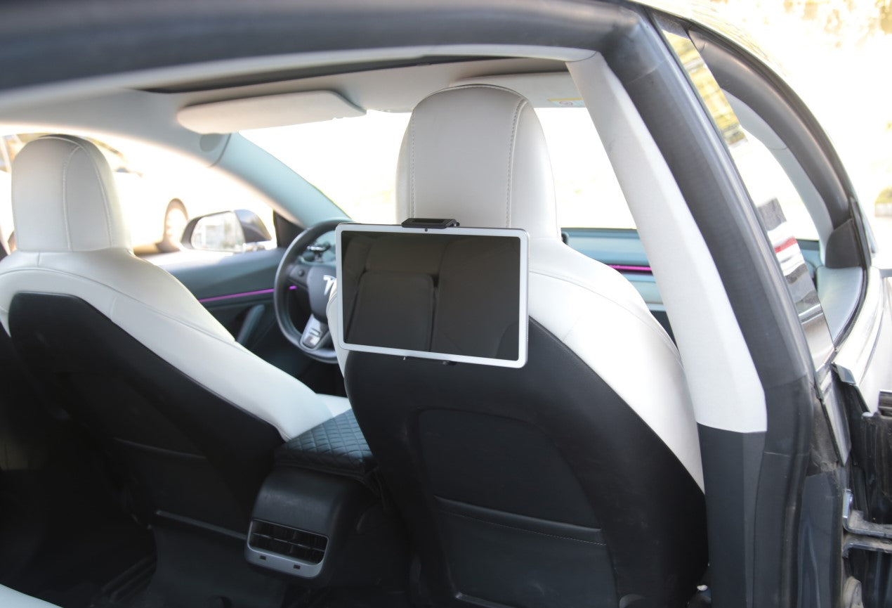 Rear seat iPad/phone holder