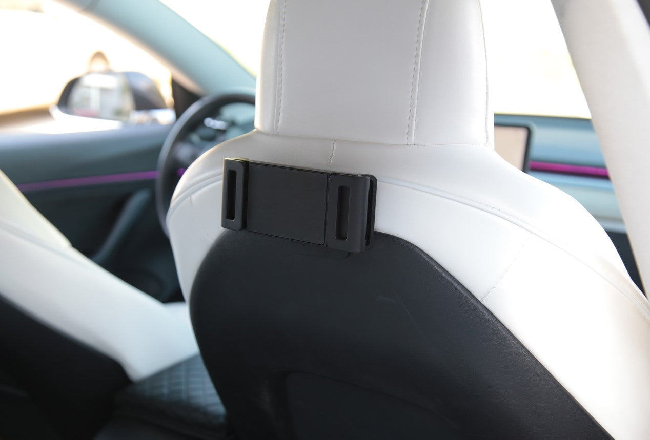 Rear seat iPad/phone holder