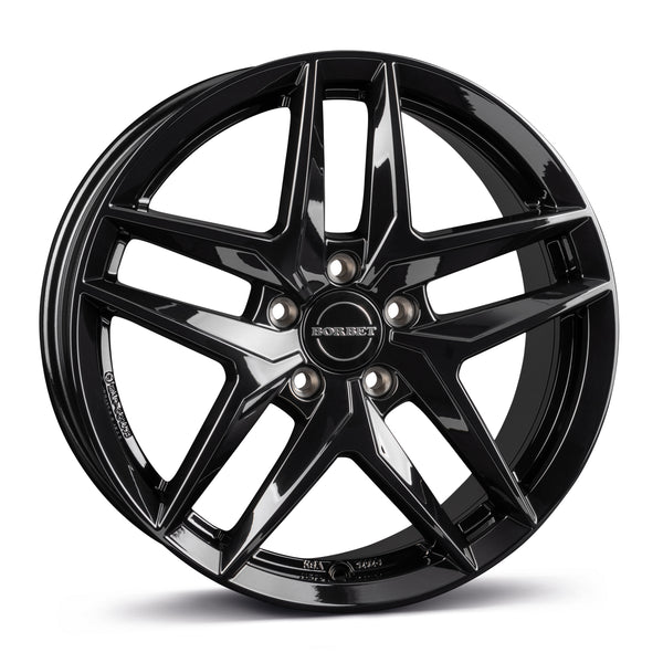 Borbet Z 80927 black glossy 8x19 jako: 5x112 et: 38 Alumiinivanne – mallikuva