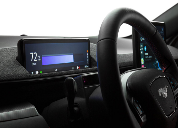 Ford Mustang Mach-E – skydd för båda skärmarna – produktbild 2