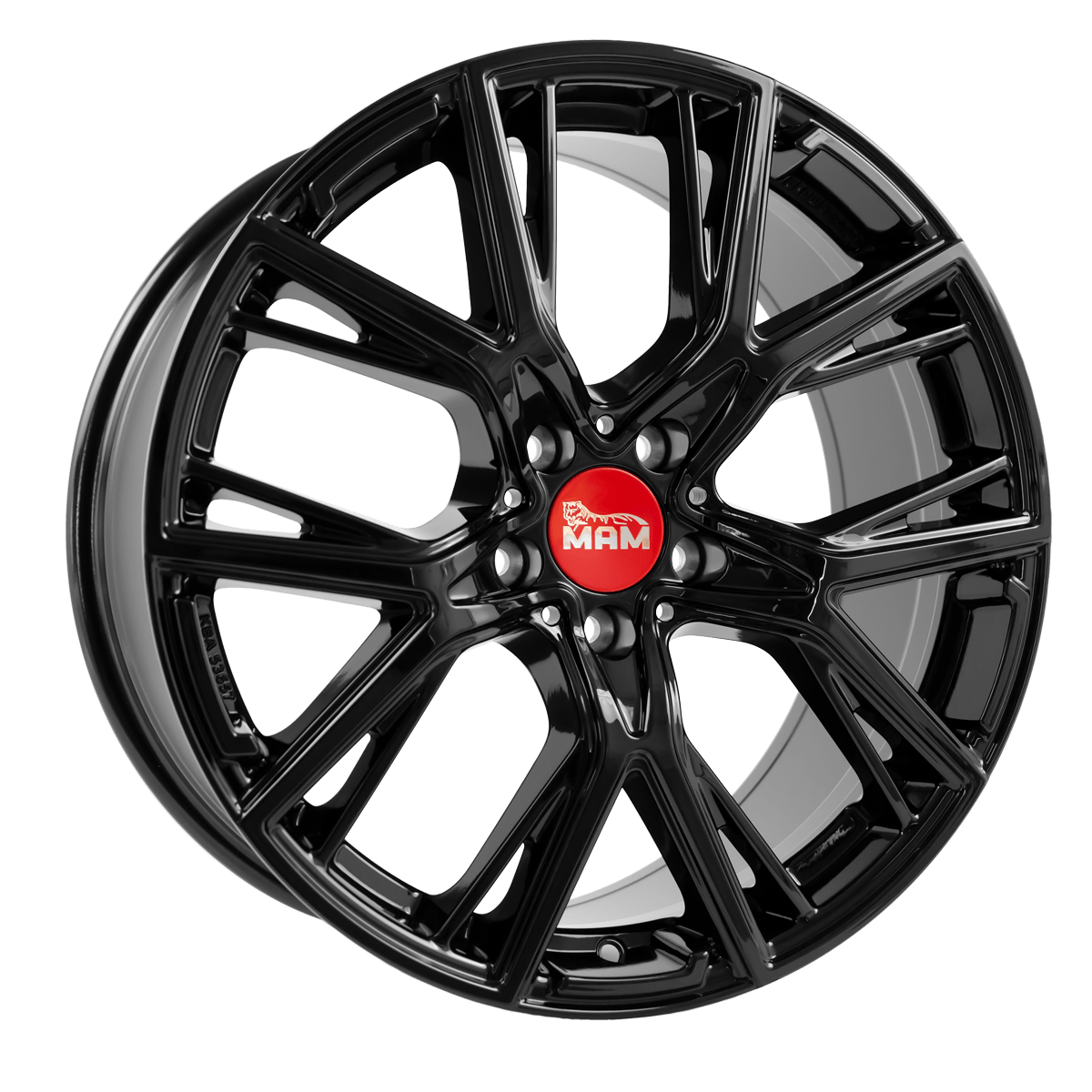 MAM B4 Black Painted 8.5x19 jako: 5x112 et: 45 Alumiinivanne – mallikuva