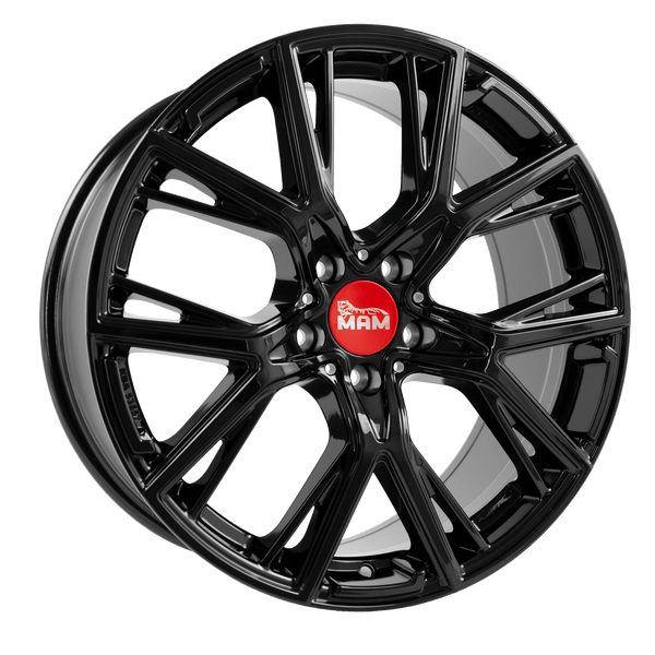 Audi Q4 e-tron paketin MAM B4 Black Painted 8.5x19 jako: 5x112 et: 45 Alumiinivanne – vannemallin kuva