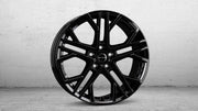 BORBET XV black glossy – valmistajan mallikuva. Vanteen tarkat mitat ja pulttijako tuotetiedoissa. Kuva: BORBET.